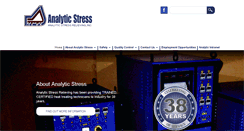 Desktop Screenshot of analyticstress.com